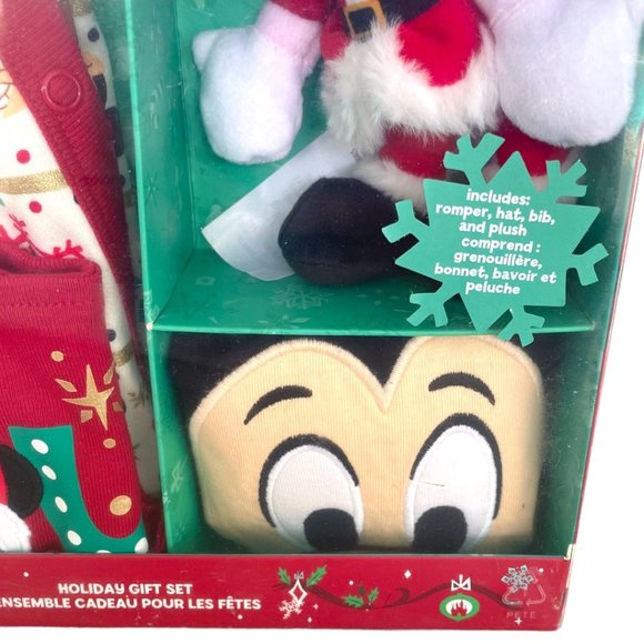 Disney Store Mickey Mouse and Friends Baby Holiday Gift Set 0-3M - Picture 3 of 9